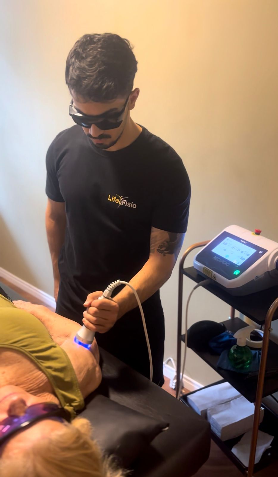 Recuperação de Lesões com Tecnologia - Laser